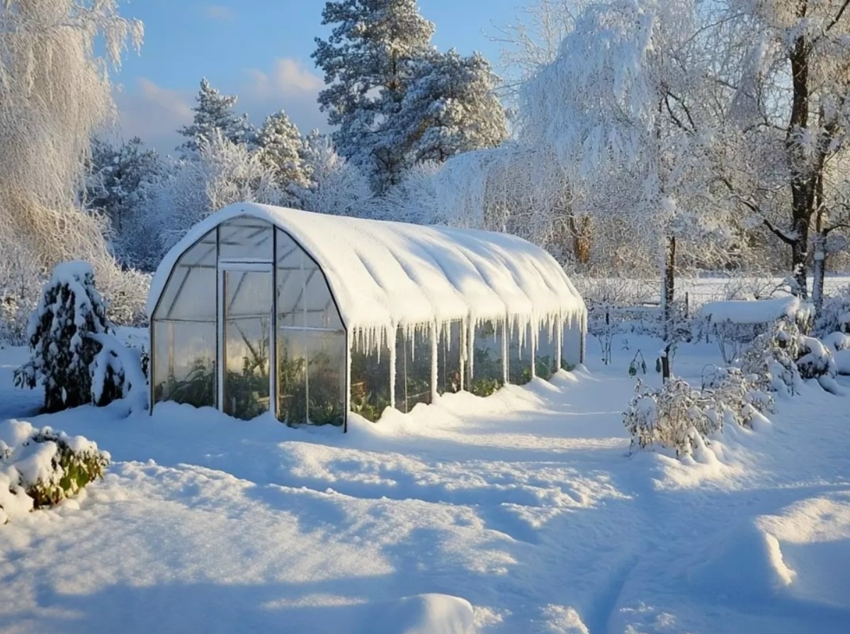 See talvine nipp võib tunduda kummaline, kuid paljude aiapidajate sõnul see toimib: kuidas lumi ise ära kaob ilma polükarbonaati kriipimata