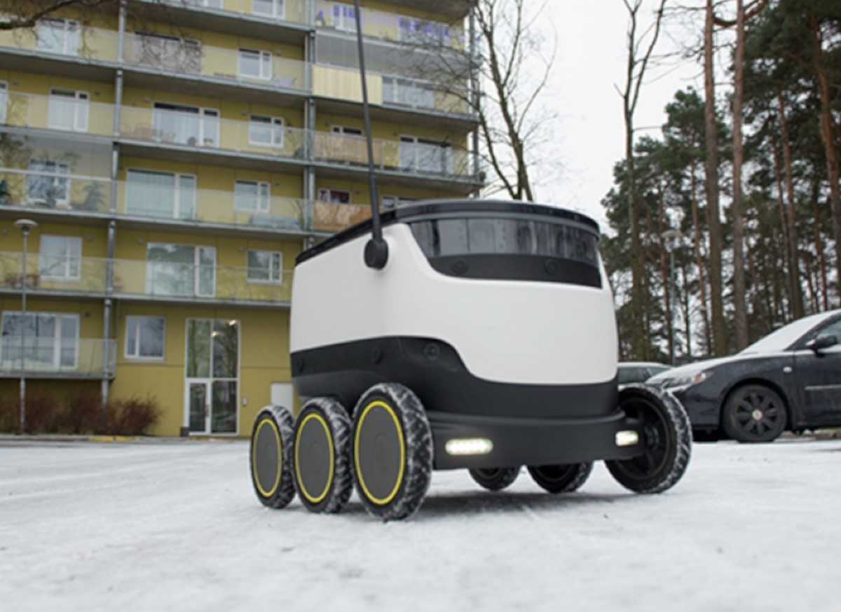 Talv vs tehnoloogia: miks kullerrobotid Tallinnas hätta jäävad